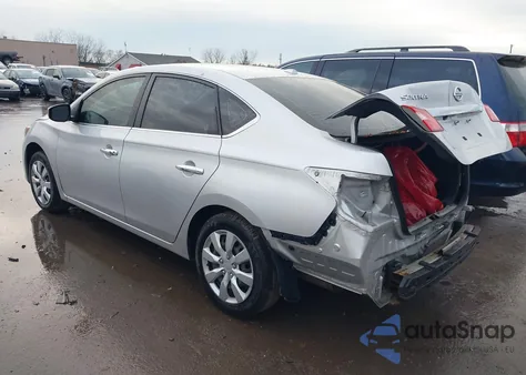 2017 Nissan Sentra Sv из США, поврежденный, VIN 3N1AB7APXHY311247